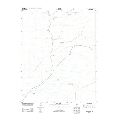 2012 Map of Wheeler Well, 2012 Print