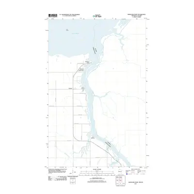2011 Map of Wheelers Point, 2011 Print