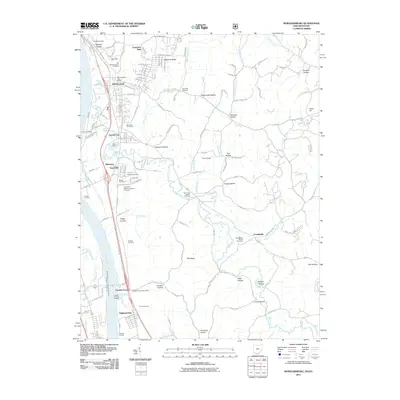 2011 Map of Wheelersburg, 2011 Print