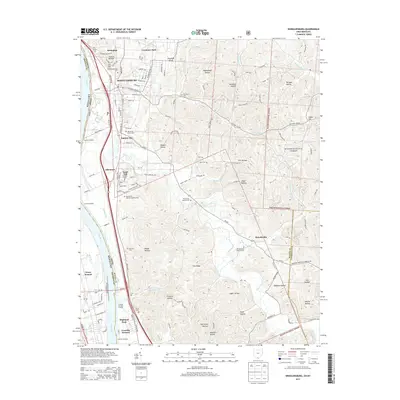 2013 Map of Wheelersburg, 2013 Print
