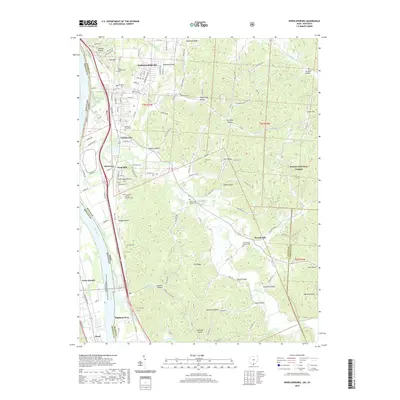 2019 Map of Wheelersburg, 2019 Print