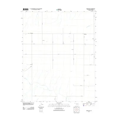 2012 Map of Wheeless, 2012 Print