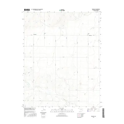 2016 Map of Wheeless, 2016 Print