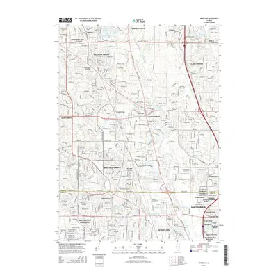2015 Map of Wheeling, 2015 Print
