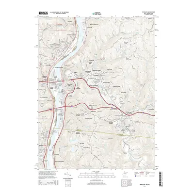 2014 Map of Wheeling, 2014 Print