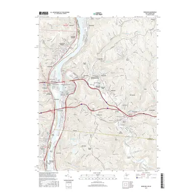 2016 Map of Wheeling, 2016 Print