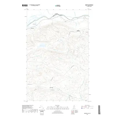 2018 Map of Wheelock, 2018 Print