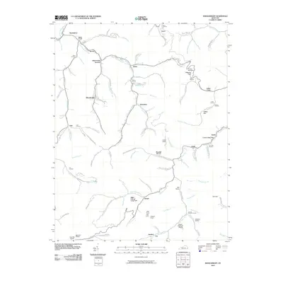 2010 Map of Wheelwright, 2010 Print