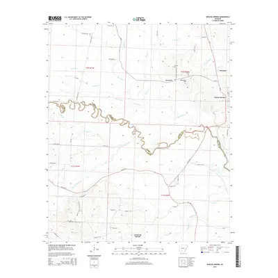 2014 Map of Whelen Springs, 2014 Print