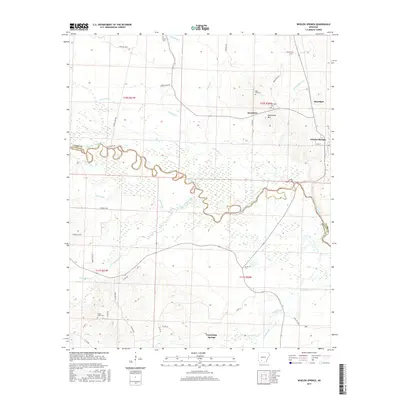2017 Map of Whelen Springs, 2017 Print