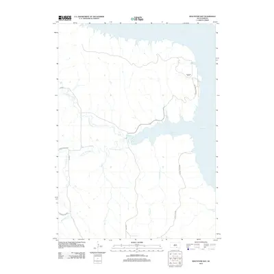 2012 Map of Whetstone Bay, 2012 Print