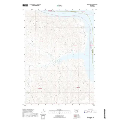 2017 Map of Whetstone Bay, 2017 Print
