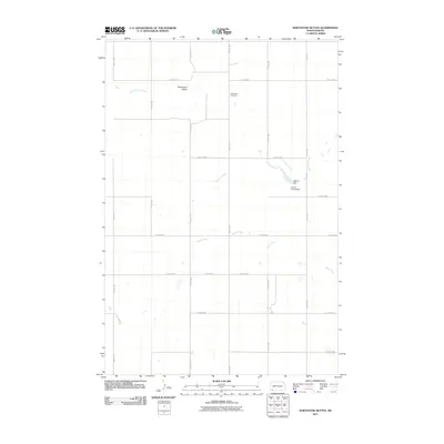 2011 Map of Whetstone Buttes, 2011 Print