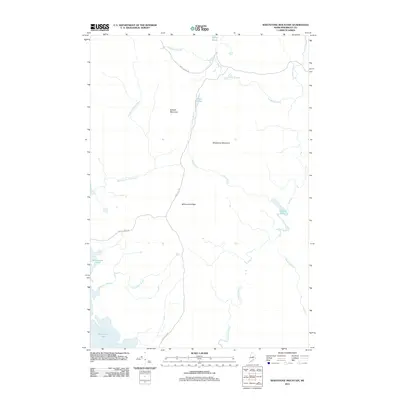 2011 Map of Whetstone Mountain, 2011 Print