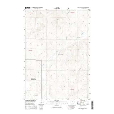 2015 Map of Whetstone Mountain, 2015 Print