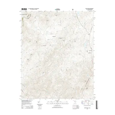 2014 Map of Whetstone, 2014 Print