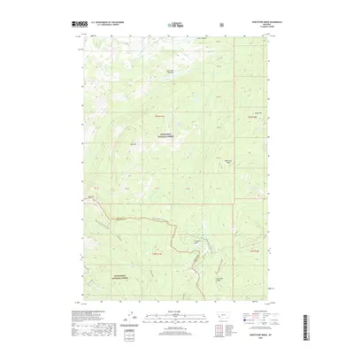 2020 Map of Whetstone Ridge, 2020 Print