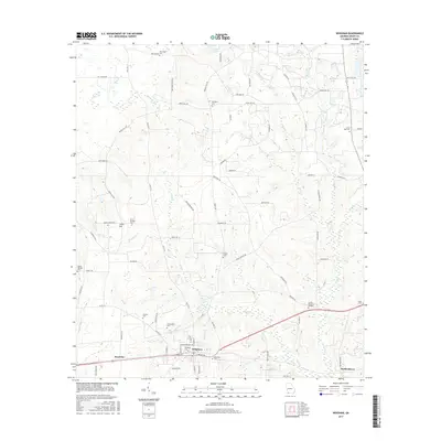2017 Map of Whigham, 2017 Print