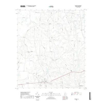 2020 Map of Whigham, 2020 Print