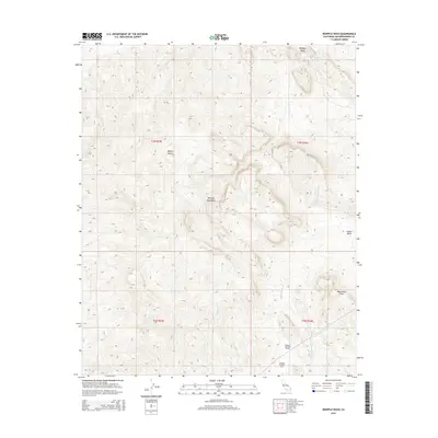2015 Map of Whipple Wash, 2015 Print