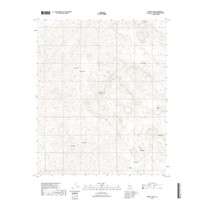 2018 Map of Whipple Wash, 2018 Print