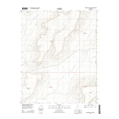 2014 Map of Whippoorwill Spring, 2014 Print