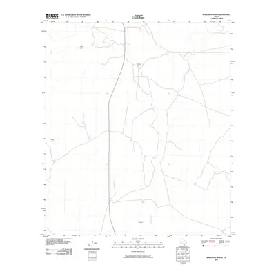 2010 Map of Whirlwind Spring, 2010 Print