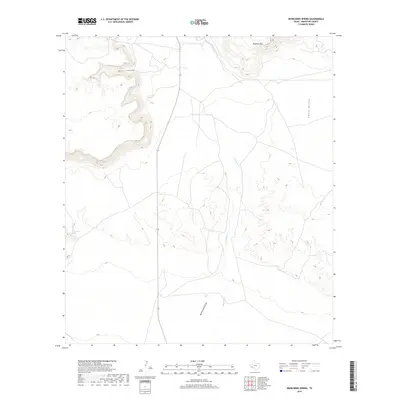 2019 Map of Whirlwind Spring, 2019 Print