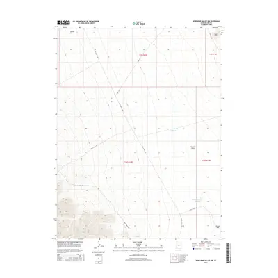 2014 Map of Whirlwind Valley NW, 2014 Print