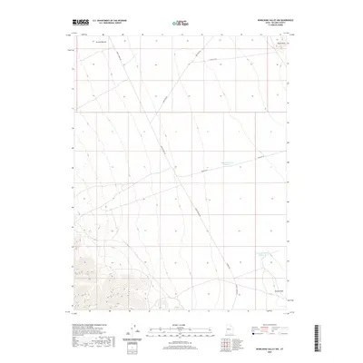 2020 Map of Whirlwind Valley NW, 2020 Print