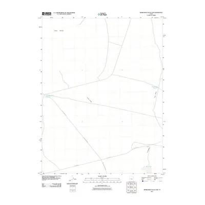 2011 Map of Whirlwind Valley SW, 2011 Print
