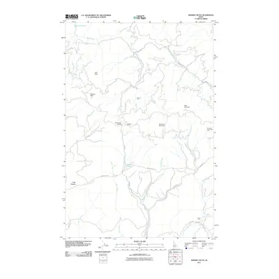 2011 Map of Whiskey Butte, 2011 Print