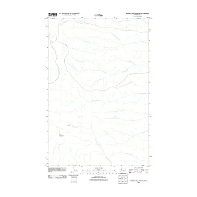2011 Map of Whiskey Dick Mountain, 2011 Print