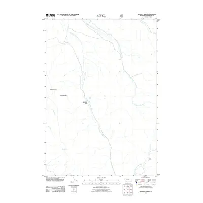 2011 Map of Whiskey Spring, 2011 Print