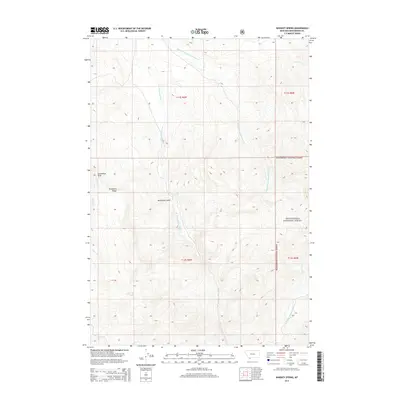 2014 Map of Whiskey Spring, 2014 Print