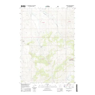2017 Map of Whiskey Spring, 2017 Print