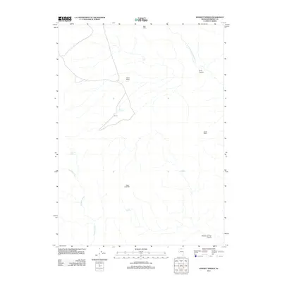 2011 Map of Whiskey Springs, 2011 Print