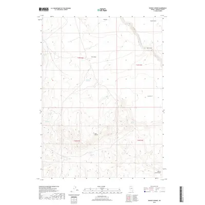 2018 Map of Whiskey Springs, 2018 Print