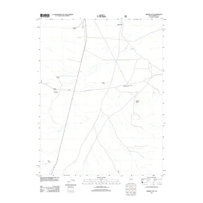 2011 Map of Whisky Flat, 2011 Print