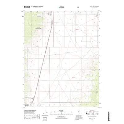 2018 Map of Whisky Flat, 2018 Print