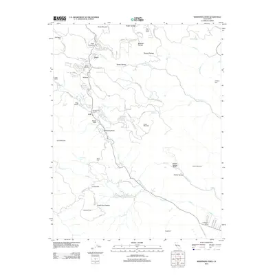 2012 Map of Whispering Pines, 2012 Print