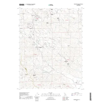 2018 Map of Whispering Pines, 2018 Print