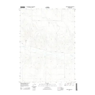 2014 Map of Whistle Creek NE, 2014 Print