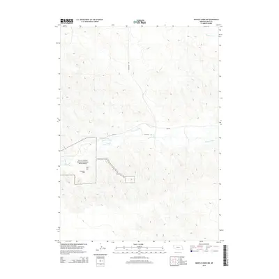 2014 Map of Whistle Creek NW, 2014 Print