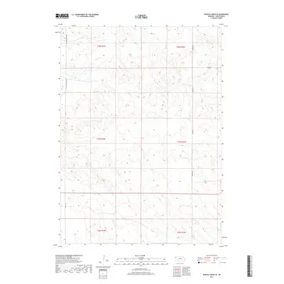 2017 Map of Whistle Creek SE, 2017 Print