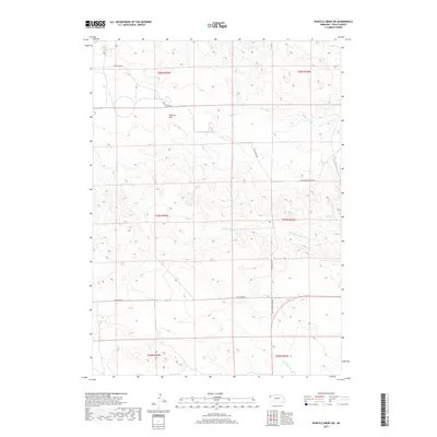 2017 Map of Whistle Creek SW, 2017 Print