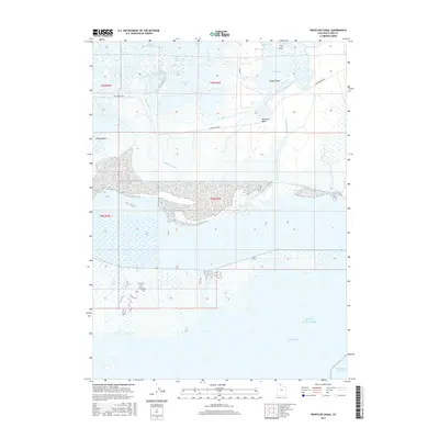 2017 Map of Whistler Canal, 2017 Print