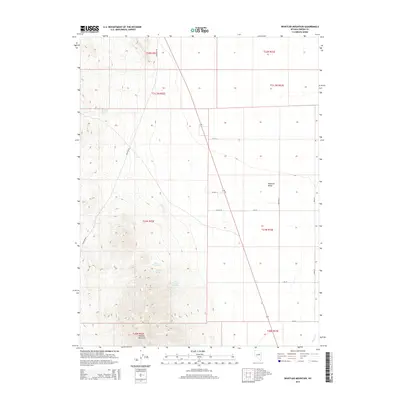 2014 Map of Whistler Mountain, 2014 Print
