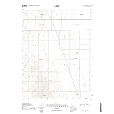 2018 Map of Whistler Mountain, 2018 Print