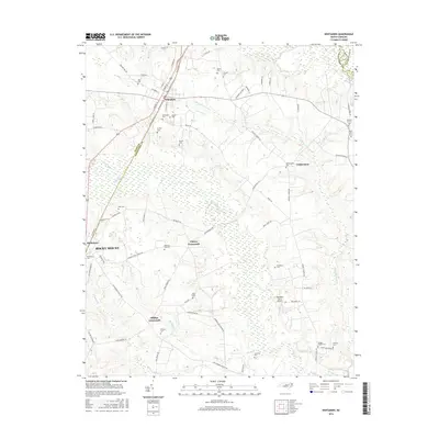 2016 Map of Whitakers, 2016 Print